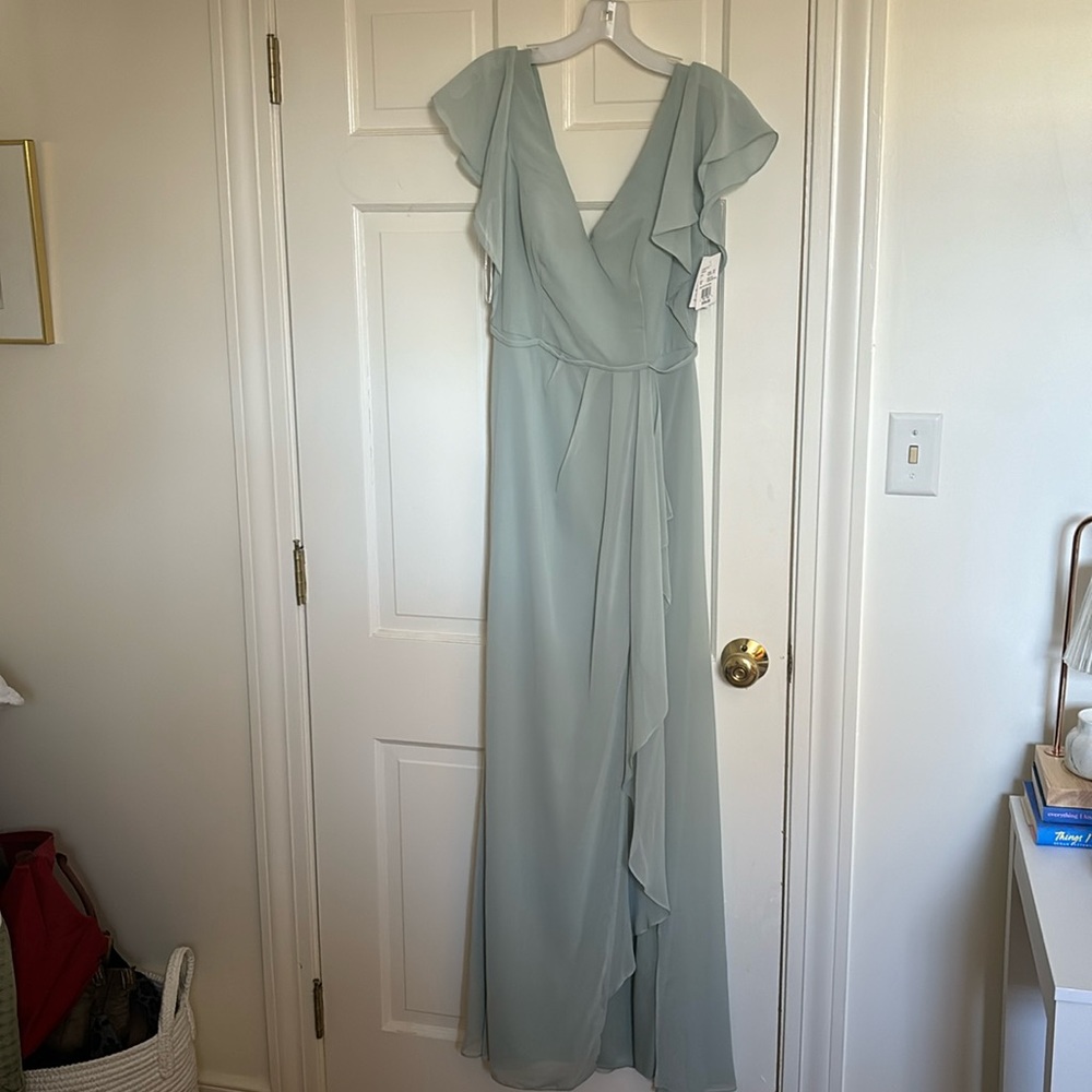 David’s bridal bridesmaid dress